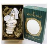 Waterford Heirloom Holiday Frosty Santa Ornament