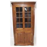 Double door corner cabinet
