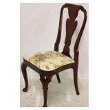 Mahogany Queen Anne side chair