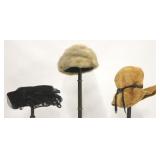 Lot of 3 Vintage Hats
