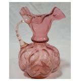 Fenton Cranberry Pitcher