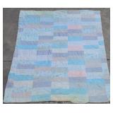 Quilt - 60" x 71" - worn w/ some holes