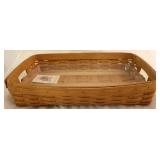 Longaberger Basket-Hostess Serving Tray w/ Liner