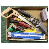 Box lot of tools