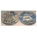 2 Rosenthal Collector Ship Plates
