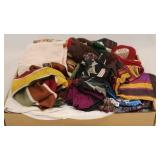 Tray Lot of Assorted Linens