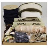 Tray Lot of Assorted Crafting Items