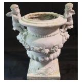 Plaster Angel Planter