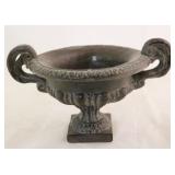Plaster Urn w/ Handles