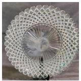 Waffle Glass Serving Tray