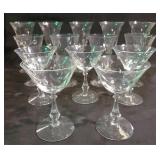 Lot of Matching Stemware