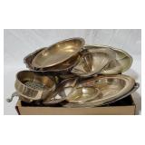Tray Lot of Silver Plated Items