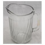 Glass Pitcher - 8.5" x 6.5"