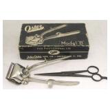 Oster model B clippers w/ scissors in box