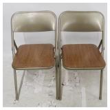 Pair of Folding Chairs