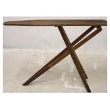 Vintage wooden ironing board - folding