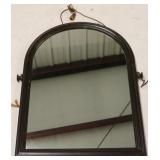 Arch top mirror