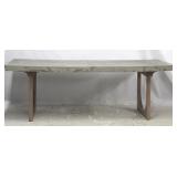 Guildmaster concrete top dining table