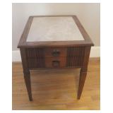 Marble One Top Drawer Stand
