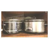 Lot of 2 Crock Pots