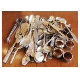Lot of Assorted Silver Plated Utensils