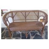 Wicker Loveseat