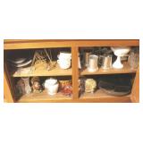 Cabinet Lot of Assorted Items