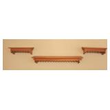 3pc. Wood Shelves