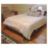 Queen Size Bed w/ Bedding