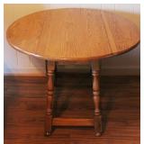 Round Drop-Side Table