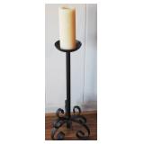 Large Metal Candle Holder