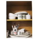 Cabinet Lot of Assorted Items