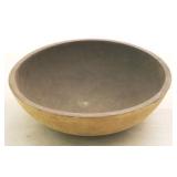 Wood Dough Bowl - 13" round
