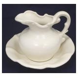 McCoy Pottery Pitcher & Bowl Set