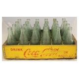 Vintage Coca-Cola Wood Crate w/ 24 Glass Bottles