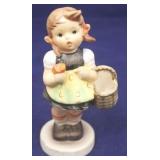 Goebel Hummel "Girl w/ Basket" - 5" tall