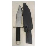 Survival Knife w/ Sheath - a5" long