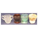 Lot of 4 Toothpick Holders