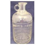 White House Vinegar Glass Bottle