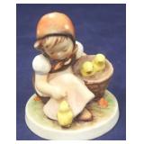 Goebel Hummel "Girl w/ Chicks" - 3 3/4" tall