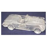 Glass Car Candy Container - 7" long