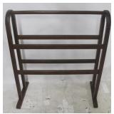Mahogany Quilt Rack