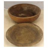 Pair of Wood Bowls
