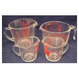 4pc Pyrex Measuring Cups