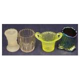 Lot of 4 Toothpick Holders