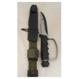 Military Style Survival Knife - 11" long w/ Sheath