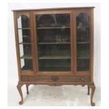 Vintage Queen Anne china cabinet