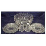 9pc. Assorted Fostoria American Items