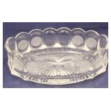 Fostoria Coin Dot Dish