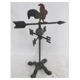 Cast Iron Rooster Weathervane